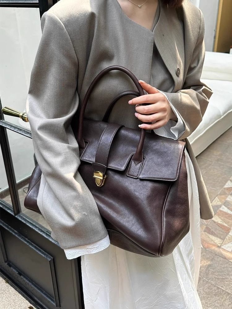 Women's High Sense Document Large Capacity Computer Idle Style Bags