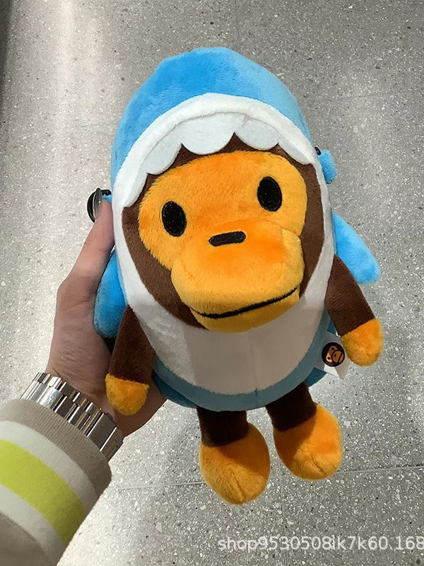Fashion Monkey Shark Single Adult Cute Coin Purses