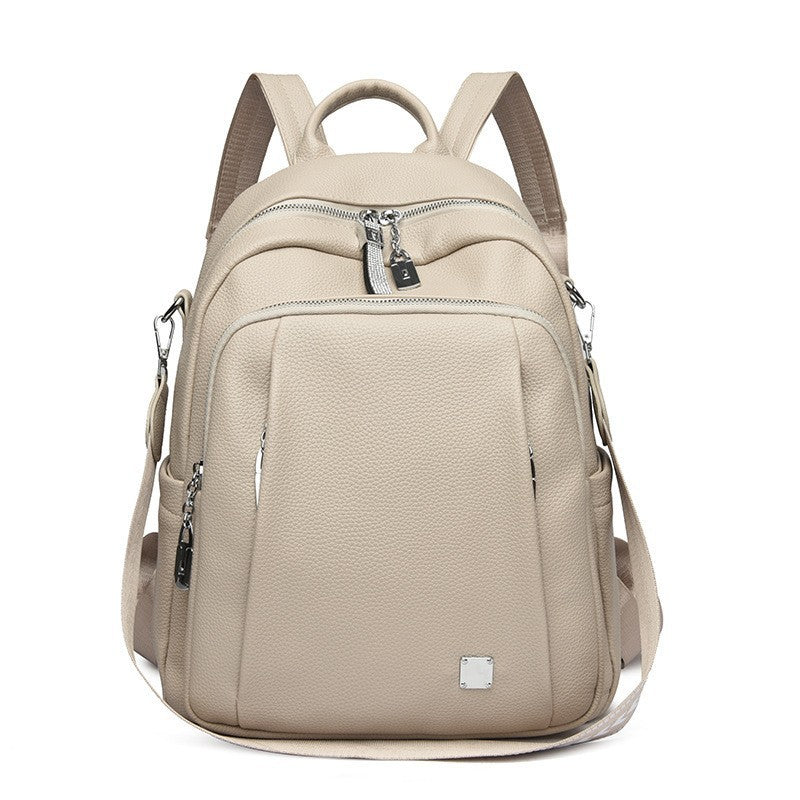 Women's Fashion Matching Simple Large Capacity Lightweight Backpacks