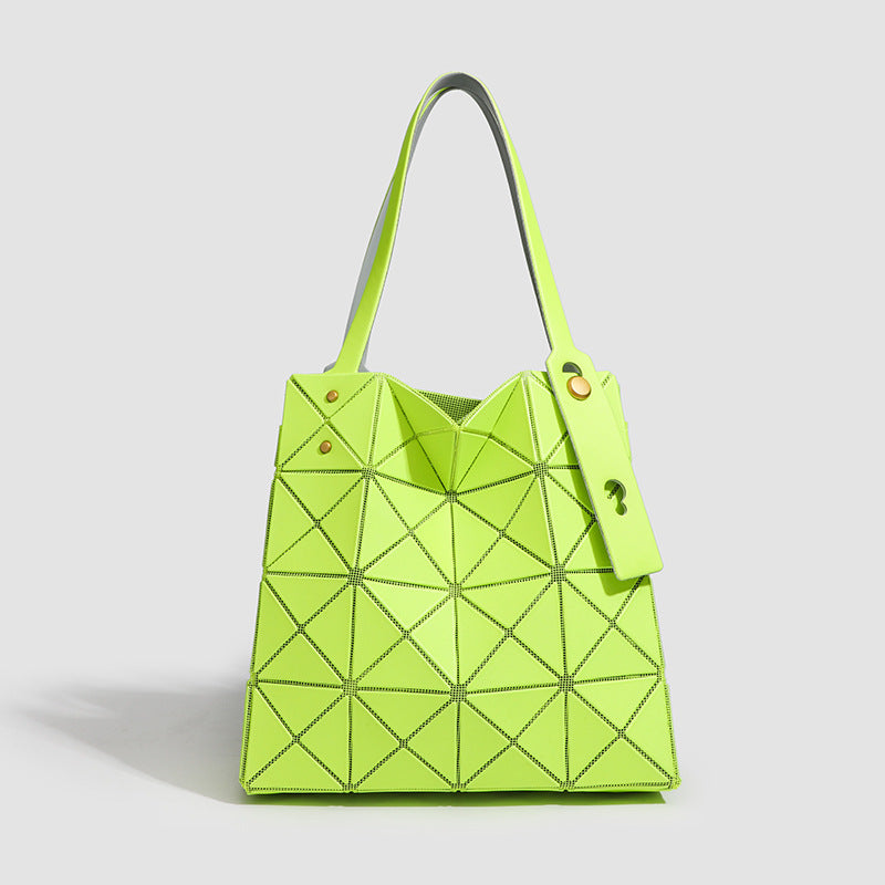 Women's Box Geometric Diamond Check Summer Women's Shoulder Bag