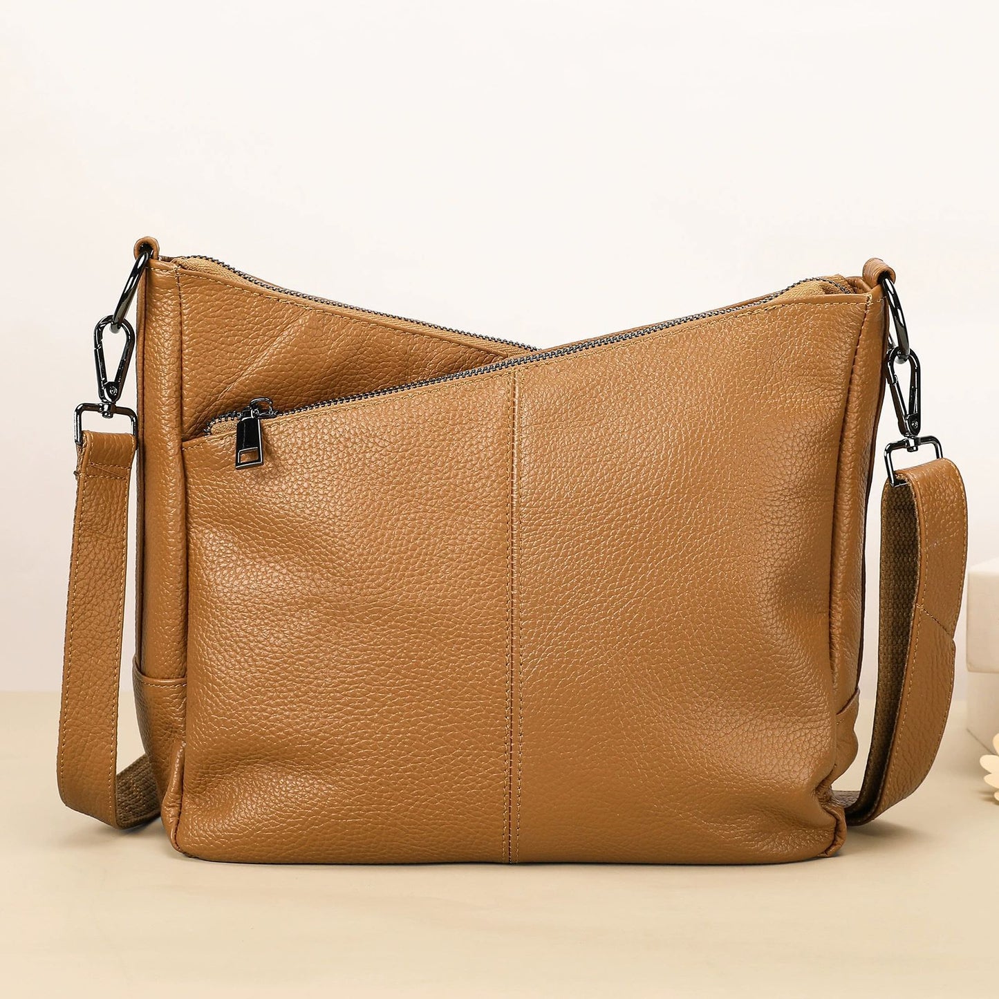 Leather Fashion Trendy Versatile Underarm Design Women's Shoulder Bag