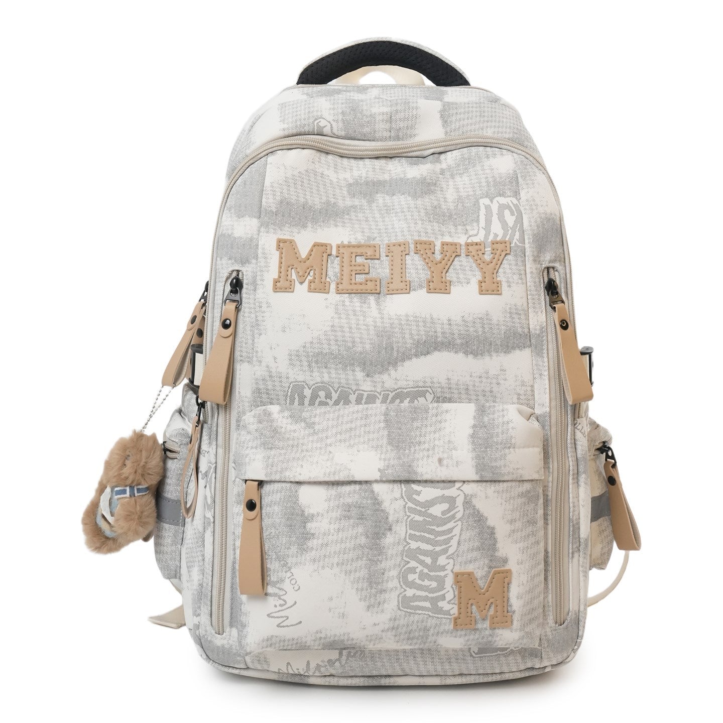 Graceful Fashion Letter Printing Street Fashionable Backpacks