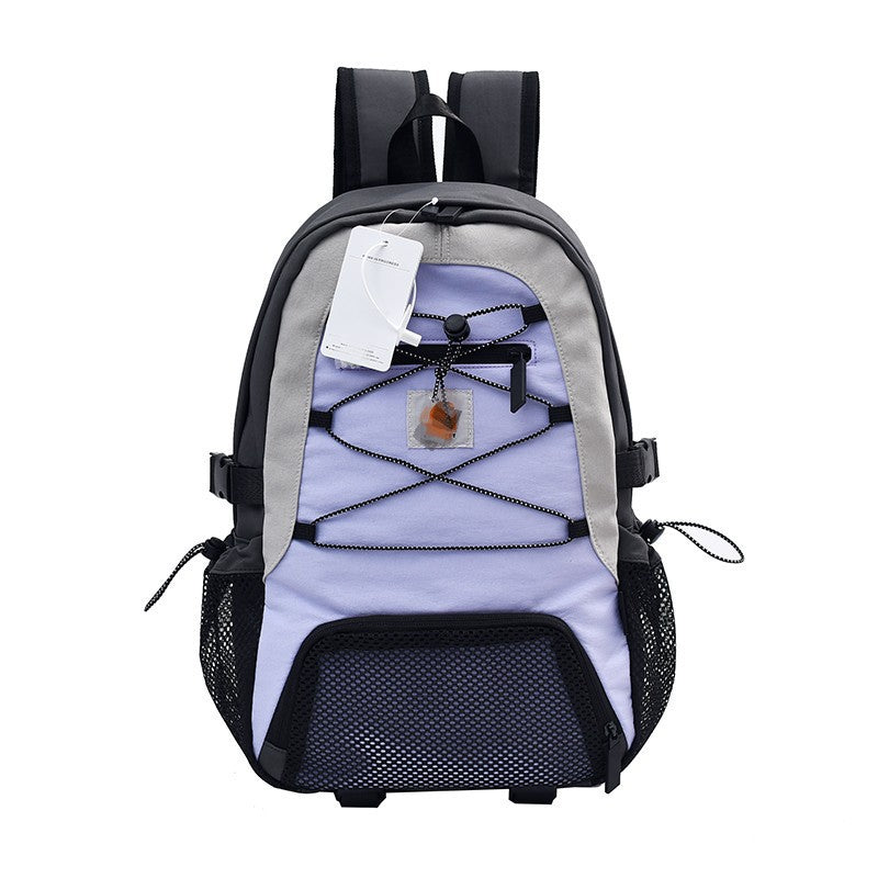 Women's Drawstring Riding Sport Climbing Versatile Class Backpacks