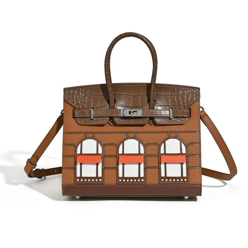Women's High-grade House Fashion Trendy Genuine Leather Women's Handbag