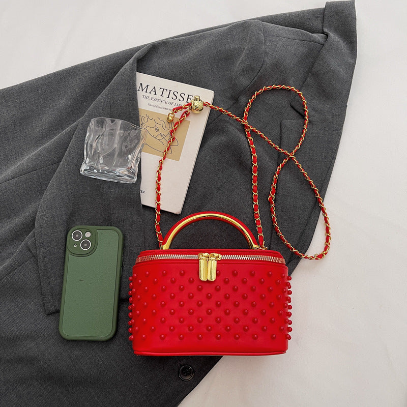 Women's High-grade Portable Box Pouch Fashion Special Interest Light Bags
