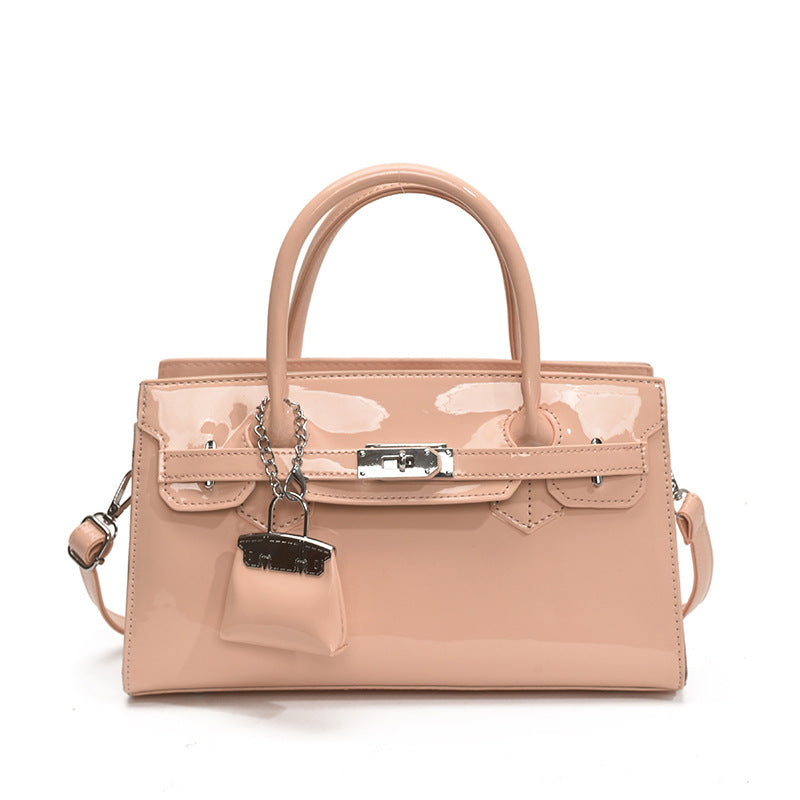 Women's Summer Fashion Lychee Pattern Temperament Mummy Women's Messenger Bag
