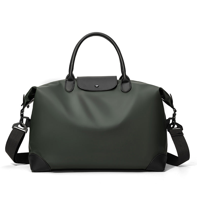 Men's Wear Resistance Portable Business Stitching Fashion Simple Large Capacity Shoulder Bags