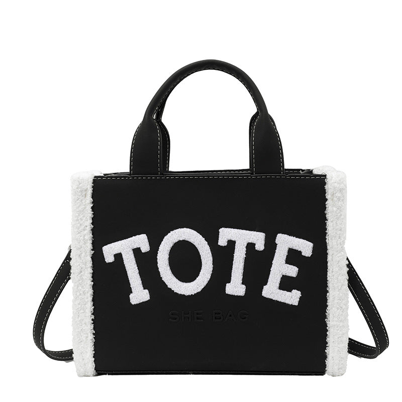 Pretty Classic Slouchy Letter Temperament Wild Women's Shoulder Bag