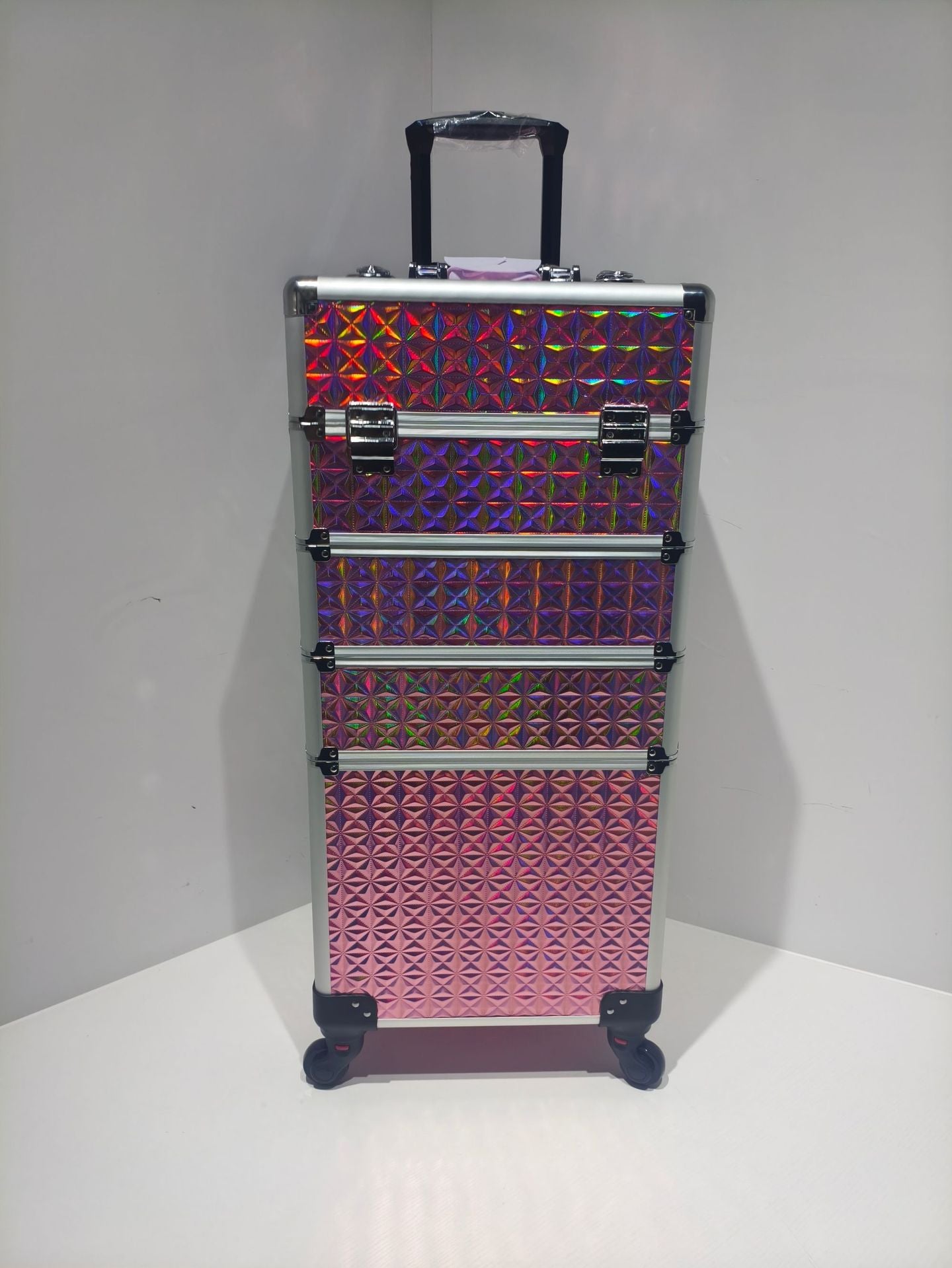 Alloy Makeup Nail Art Fixing Artist Storage Box Tattoo Cosmetic Case
