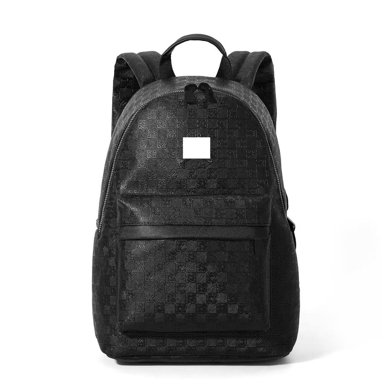 Fashion Chessboard Plaid Junior High Medium Leisure Backpack