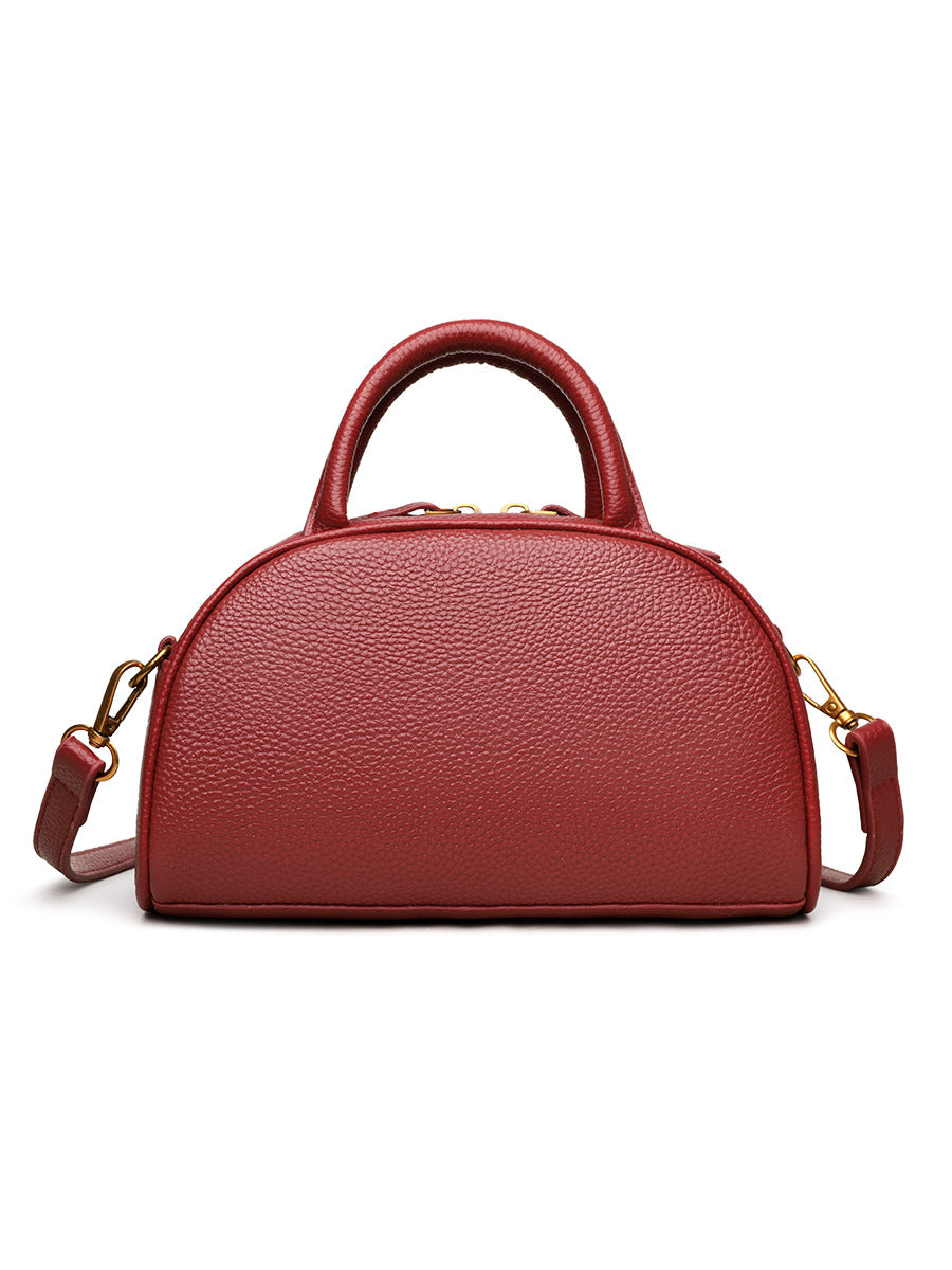 Genuine Leather High-grade Western Style Fashion Large Bags