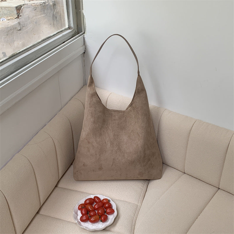 Women's Large Capacity Autumn Fashion Niche Commuter Shoulder Bags