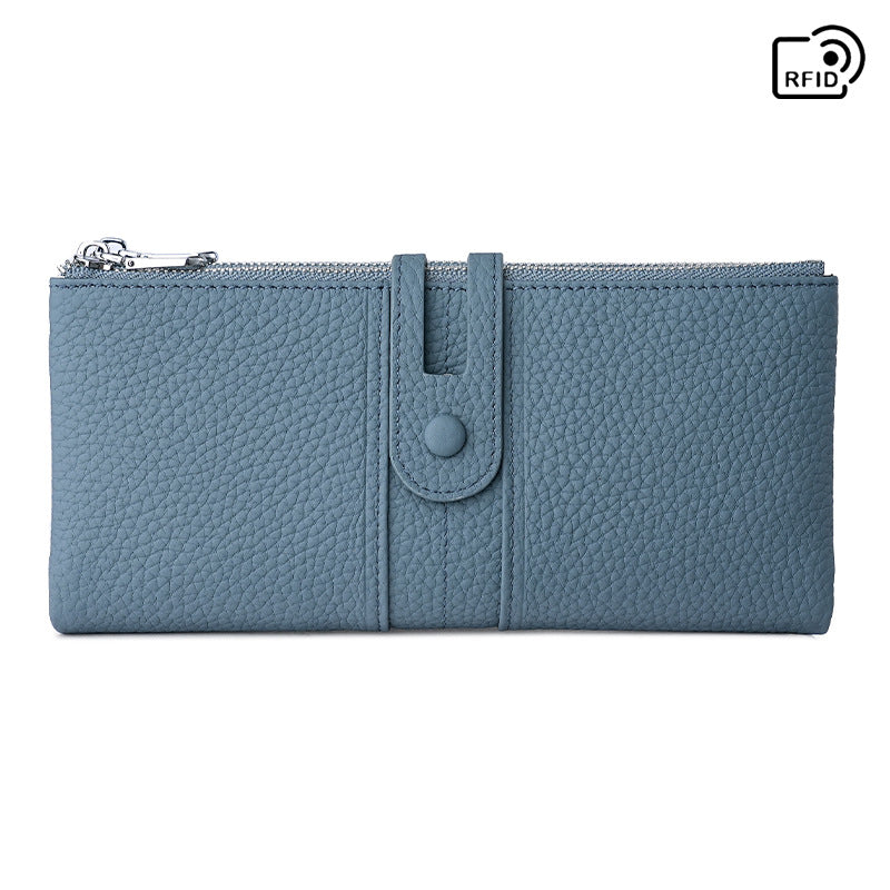 Versatile Glamorous Long Zipper Document Mobile Card Pack Card Sleeve