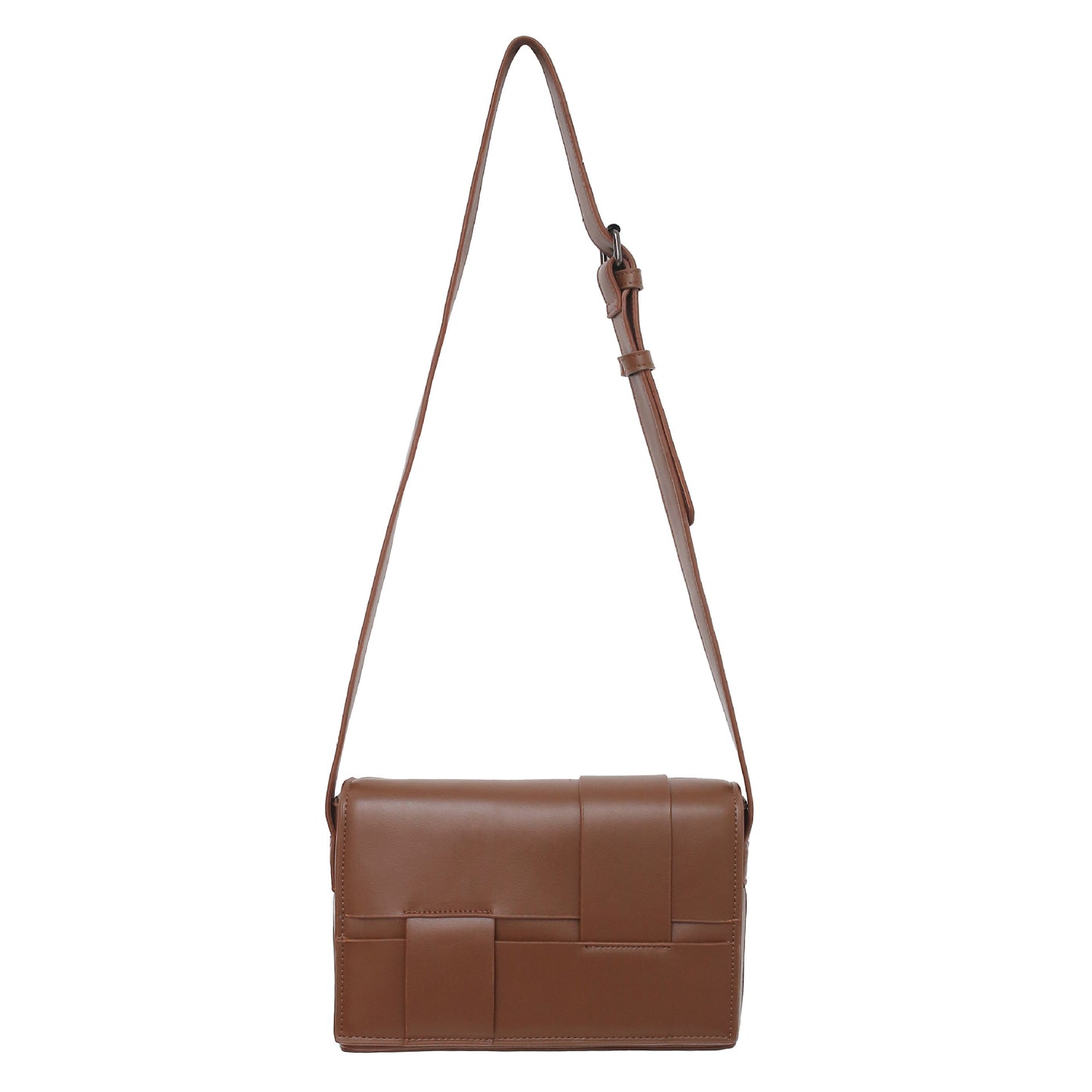 Women's & Men's High-grade Woven Niche Design Mobile Small Square Bags