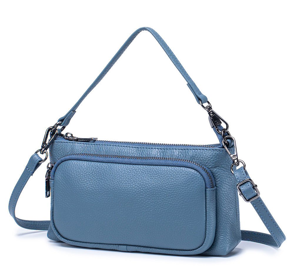 Women's Top Layer Leather Large Capacity Commuting Women's Shoulder Bag