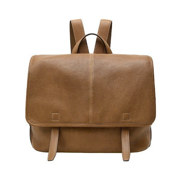 Vegetable Tanned Sheepskin Series Large Capacity Commute Backpacks