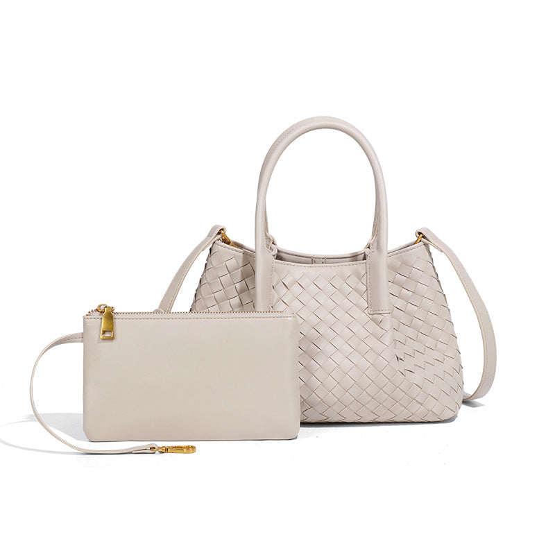 Women's Wild Hand Carrying Mother Woven Commuter Women's Handbag