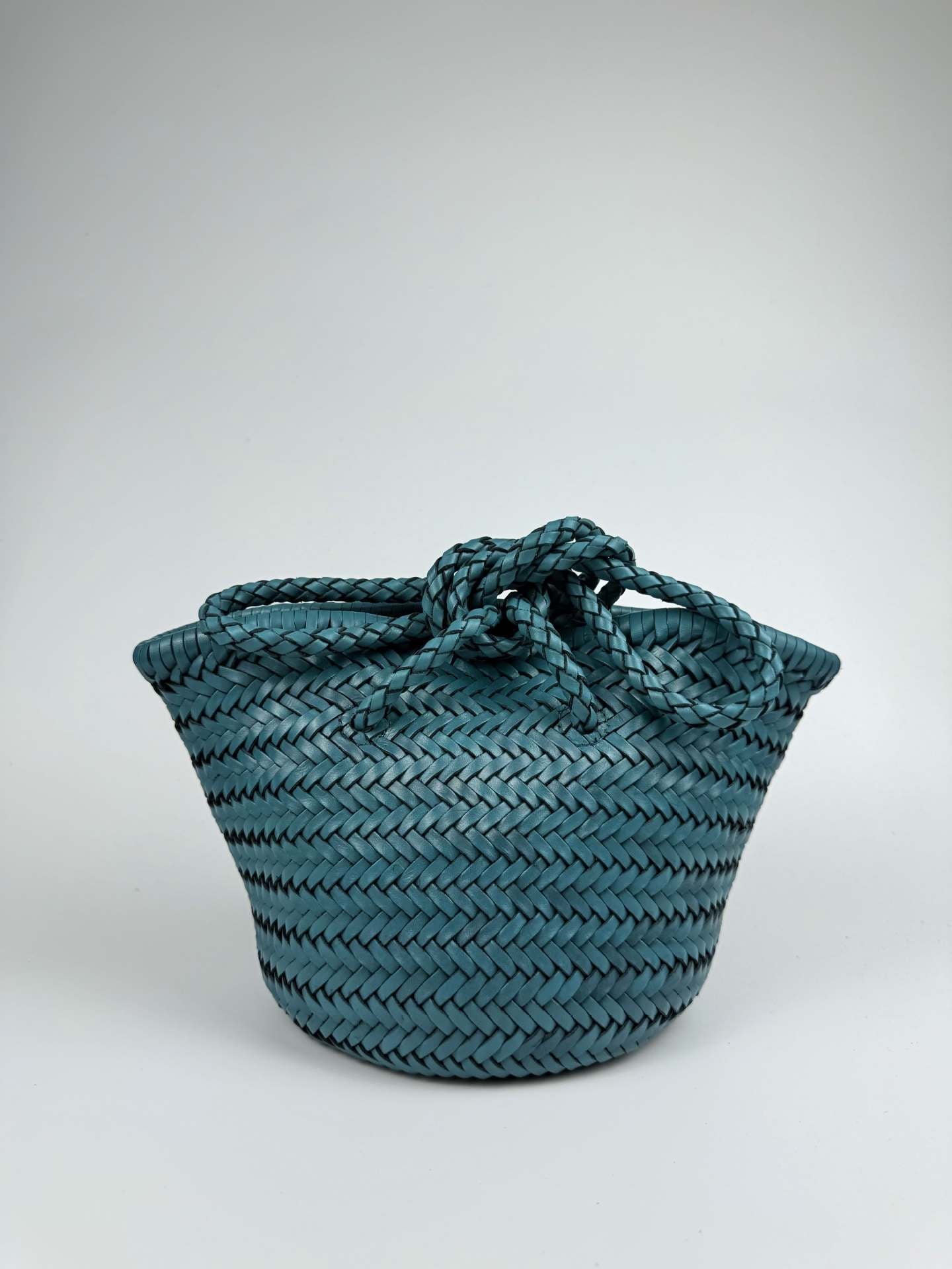 Z Home First Layer Cowhide Woven Bags