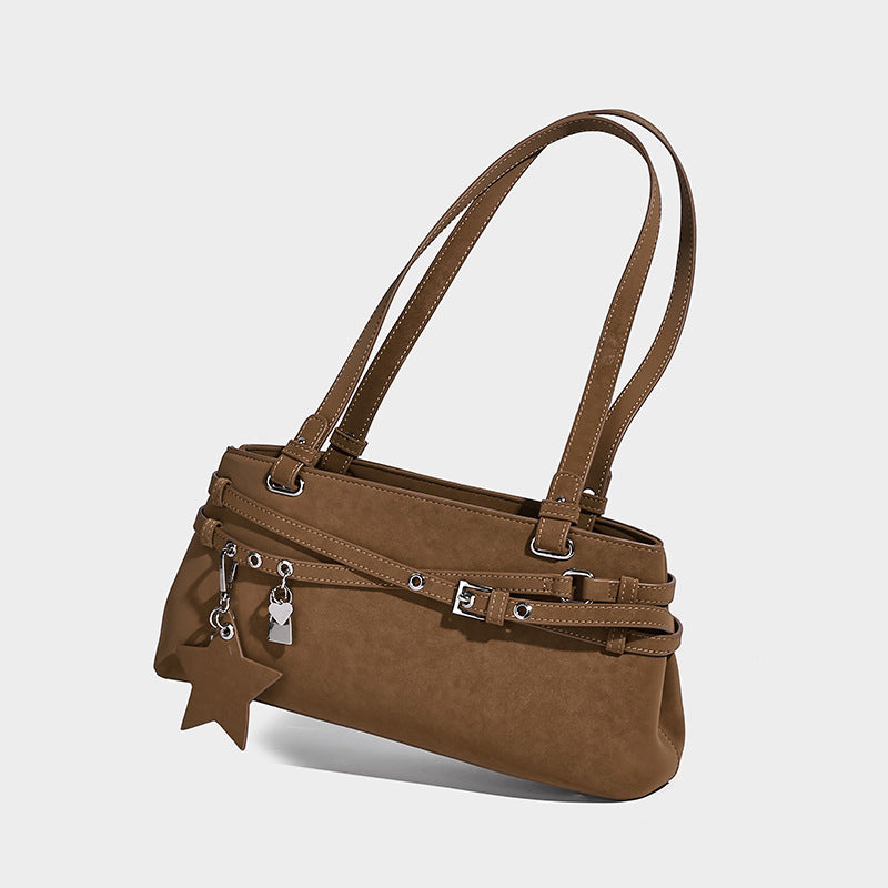 Women's Niche High-grade Underarm Baguette Fashion Portable Tote Bag