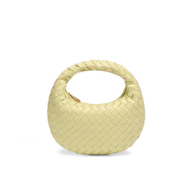 Women's Fashion Woven Pouch Trend Portable Chain Women's Handbag