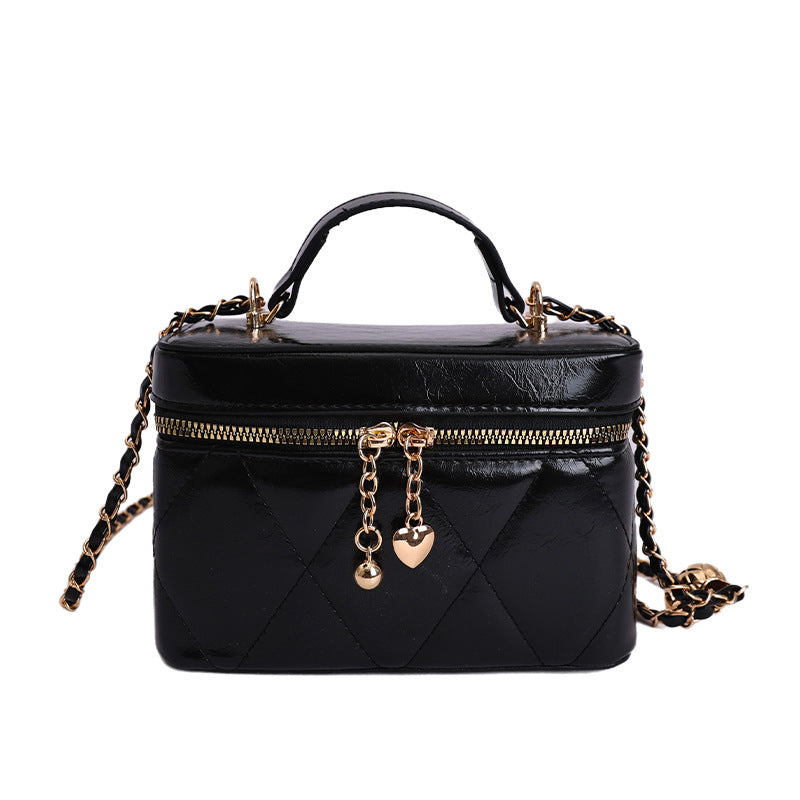 Women's Diamond Embroidery Thread Fashion Chain Portable Women's Messenger Bag