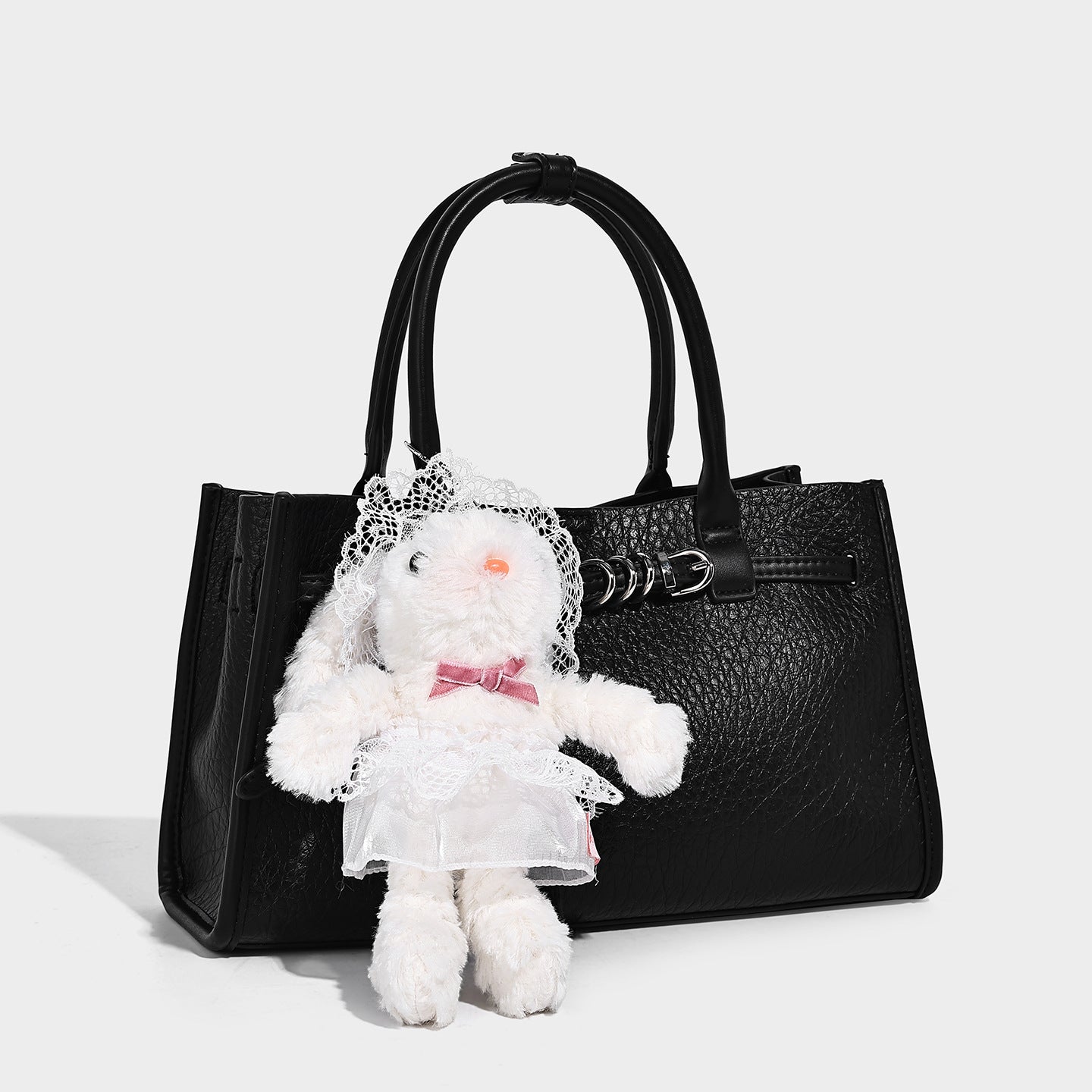 Women's Capacity Fashion Minority Design Korean Style Portable Platinum Women's Shoulder Bag