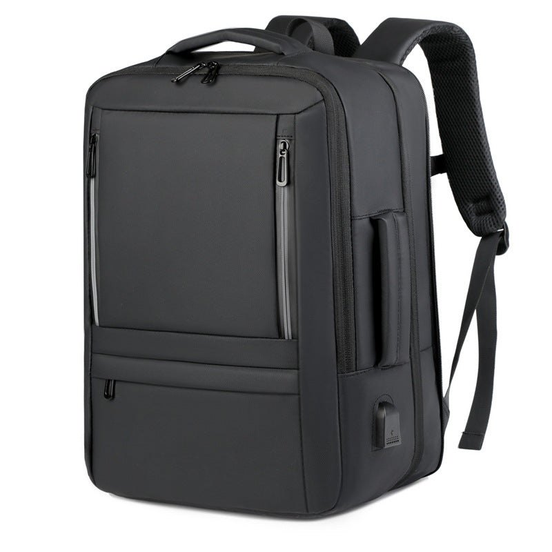 Men's Large Capacity Business Computer Scalable Storage Leisure Backpack