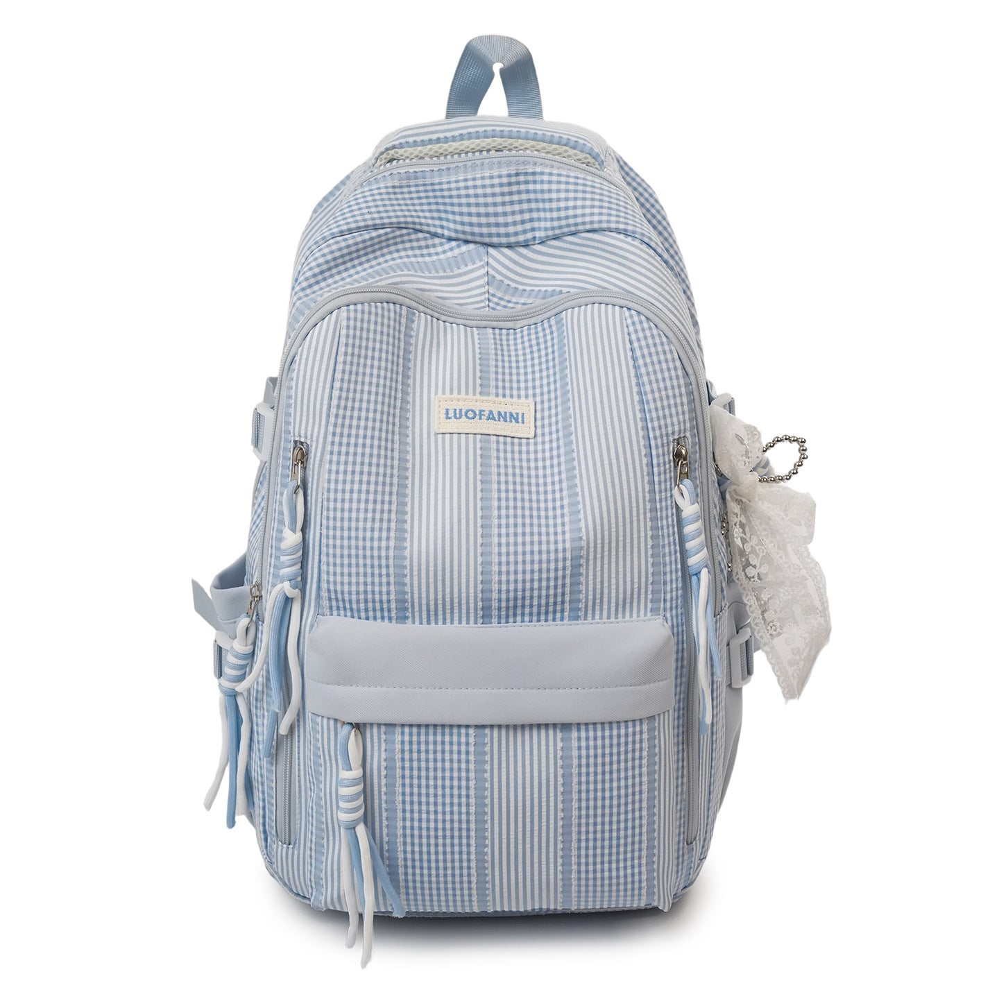 Style Vertical Bow Good-looking Junior High Backpacks