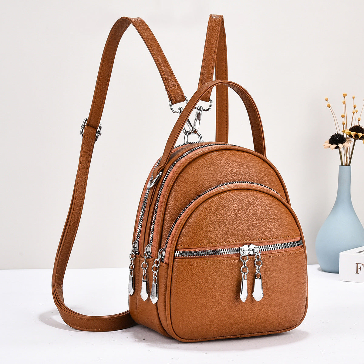 Large Capacity Female Lady Mom Soft Women's Backpack