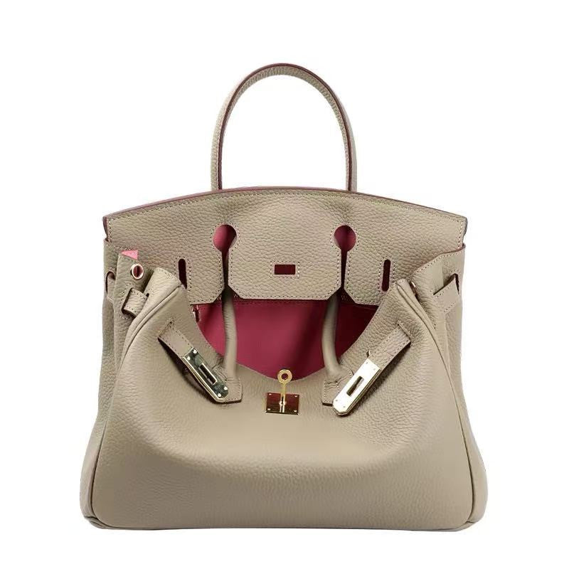 Leather First Layer Cowhide High-grade Fashion Large Women's Handbag
