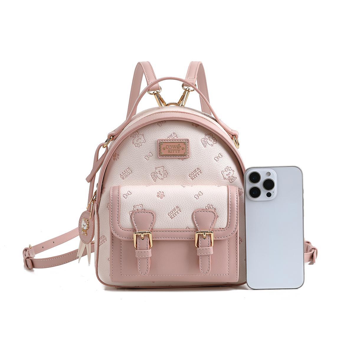 Summer Versatile Simple Portable Cherry Blossom Women's Backpack