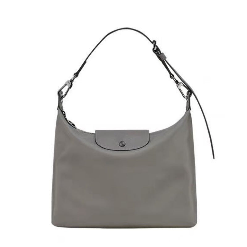 Dragon Inlaid Large Capacity Totes Commuter Soft Leather Handbags