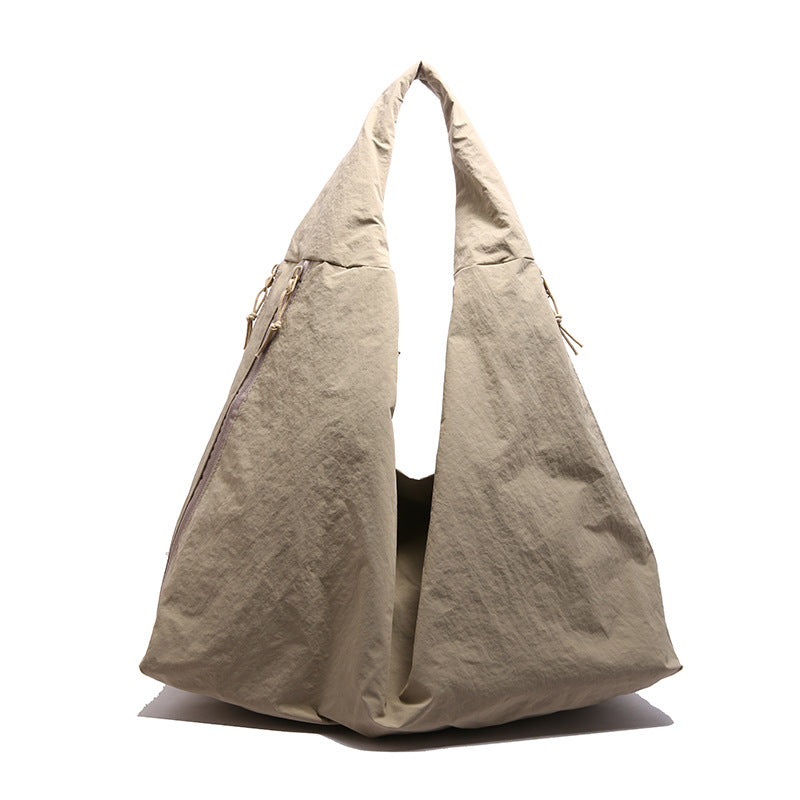 Women's Versatile Large Capacity Commuter Fashion Canvas Underarm Bag