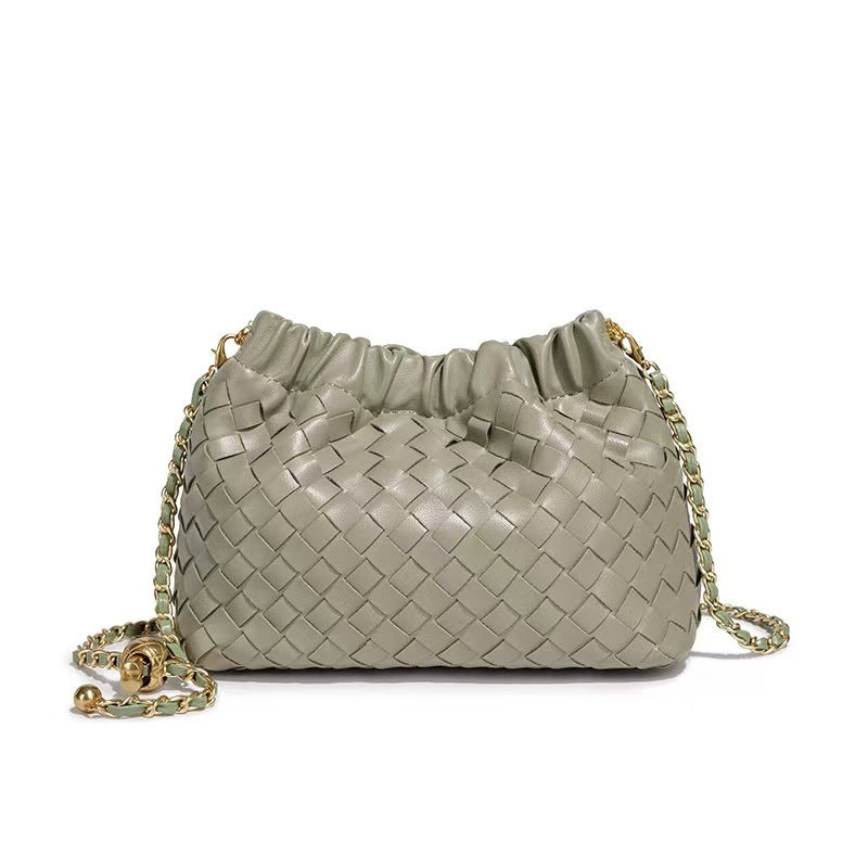 Metal Chain Cloud Hand-woven Fashion Simple Women's Shoulder Bag