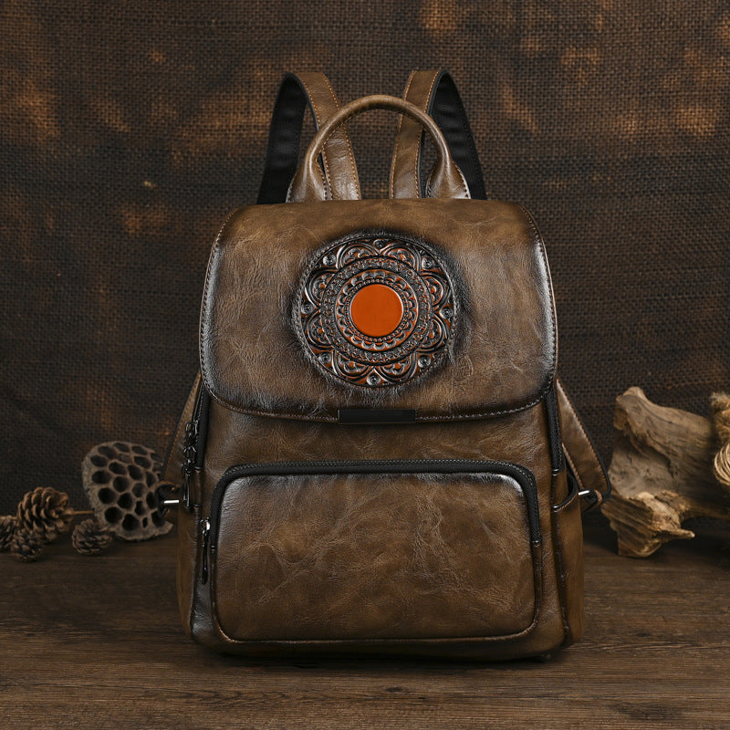 Attractive Women's Fashion Artistic Large Capacity Women's Backpack