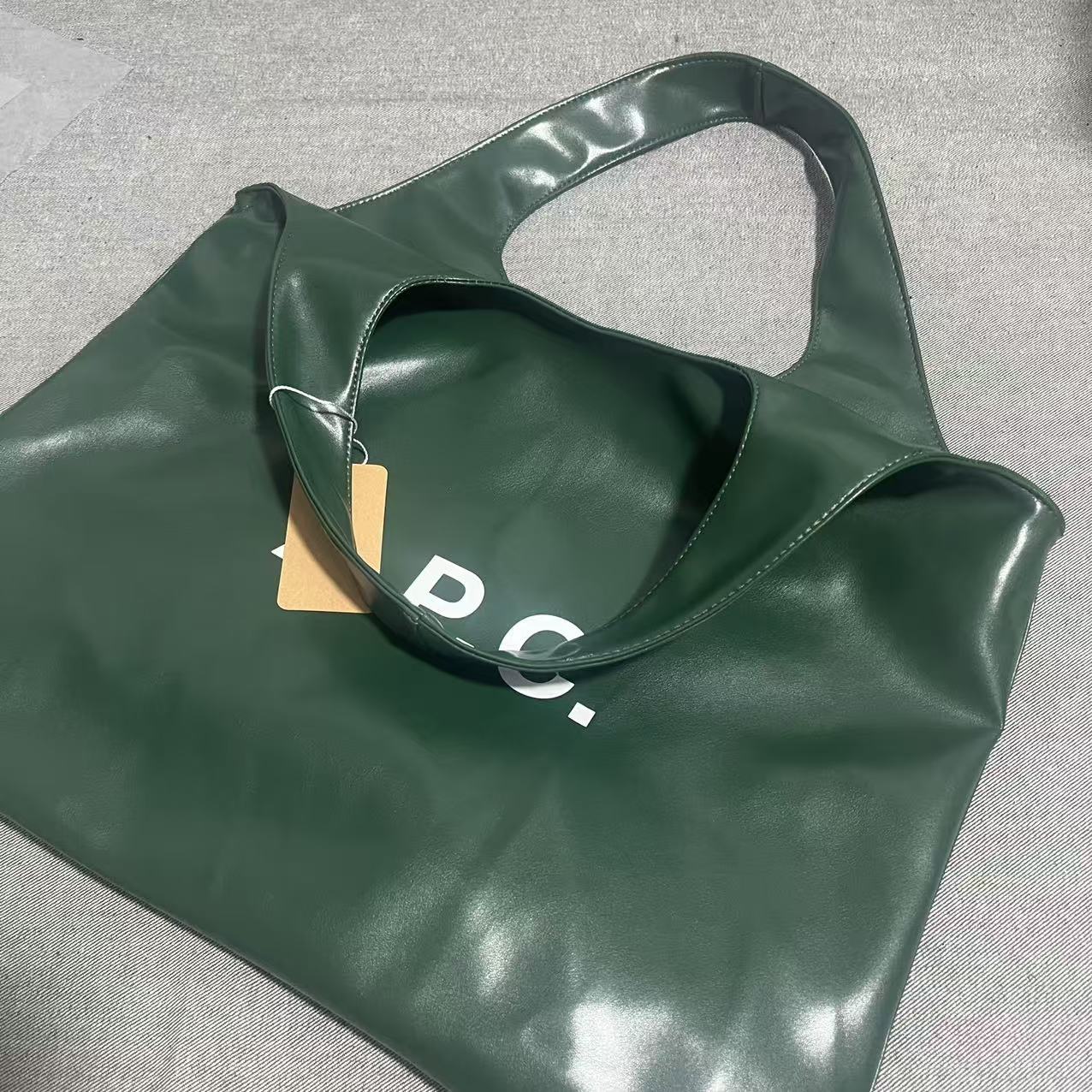 Women's & Men's Leather Canvas Shopping Handbags