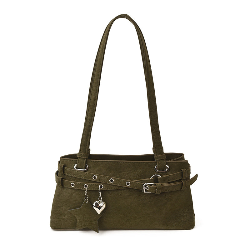 Design Trend Decorative Fashion Underarm Sweet Women's Shoulder Bag