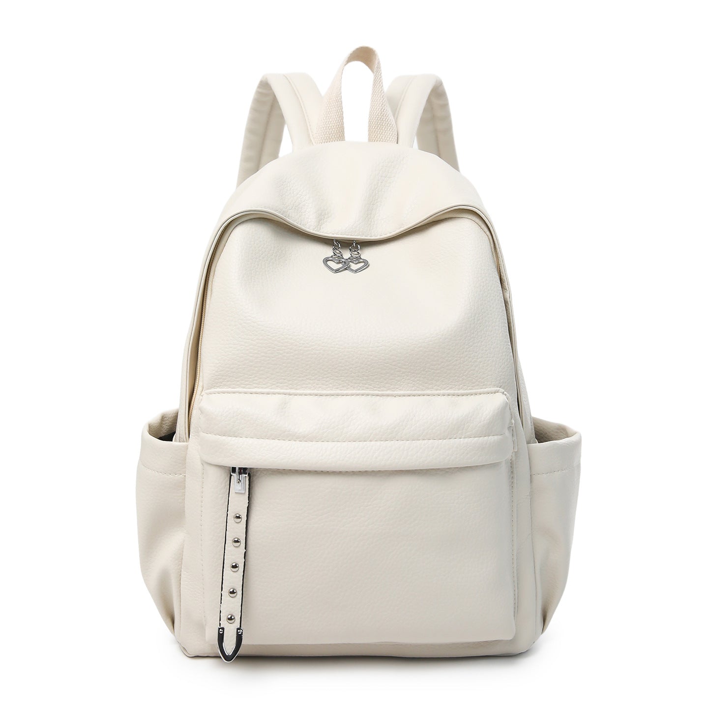 Fashionable Soft Leather Retro Trendy Simple Women's Backpack
