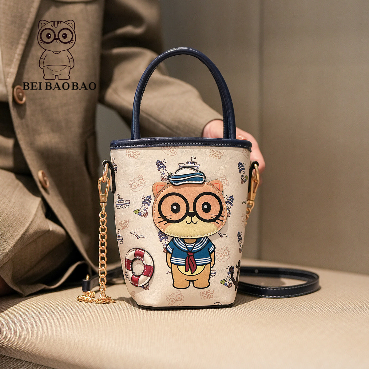 Women's Source Cartoon Light Luxury Design Fashion Women's Messenger Bag