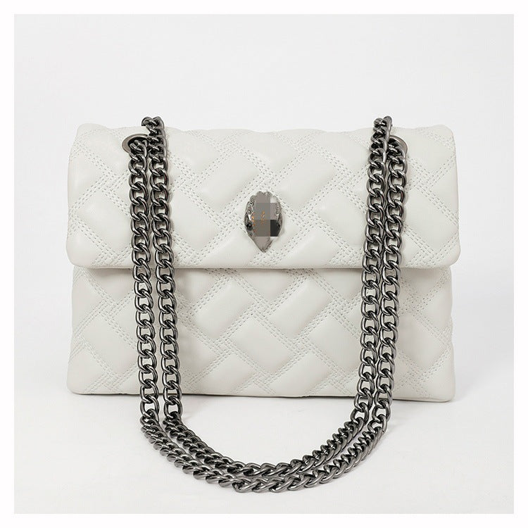 Women's Niche High-grade Diamond Plaid Light Luxury Women's Shoulder Bag