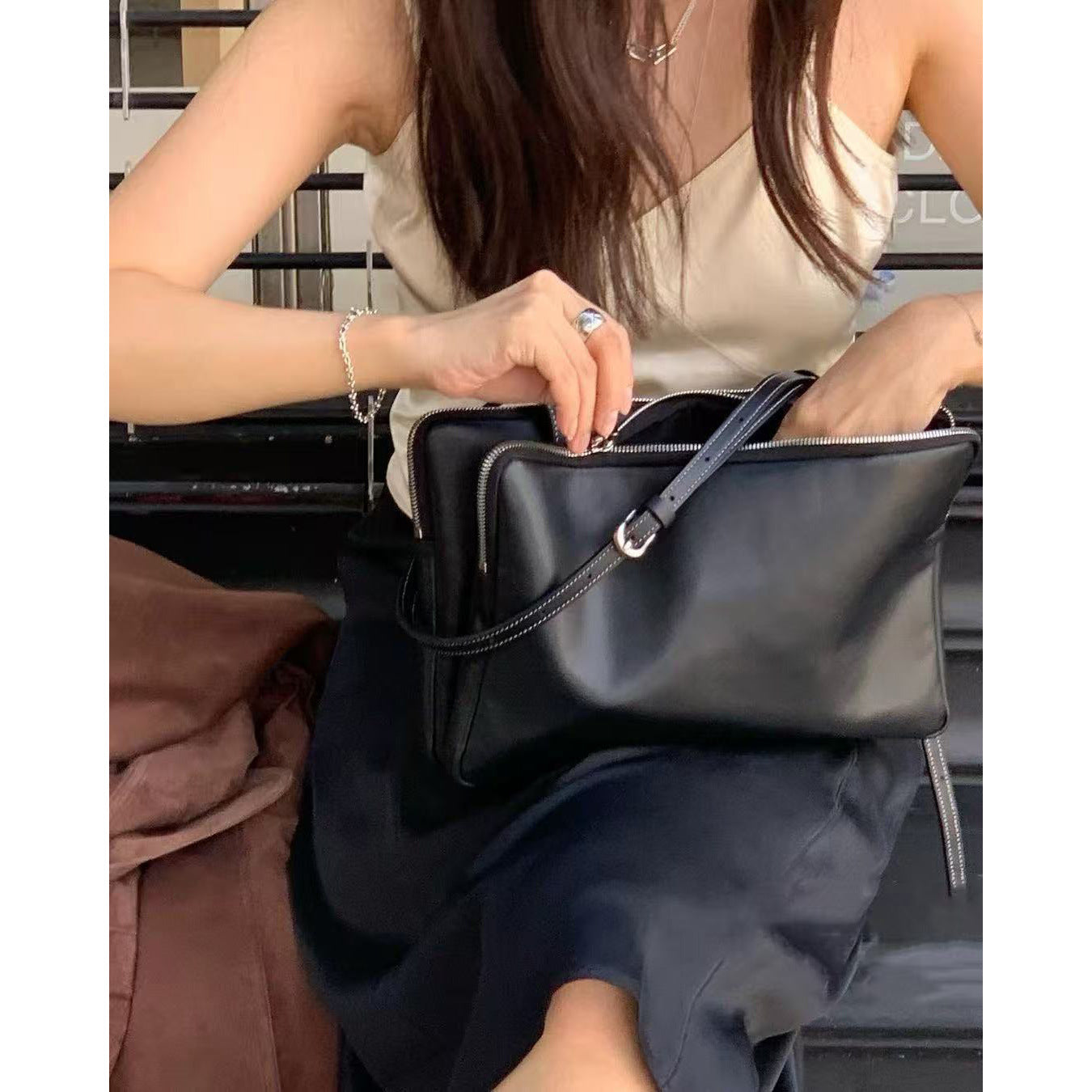 Spring Designer Soo Lin Commuter Retro Women's Messenger Bag