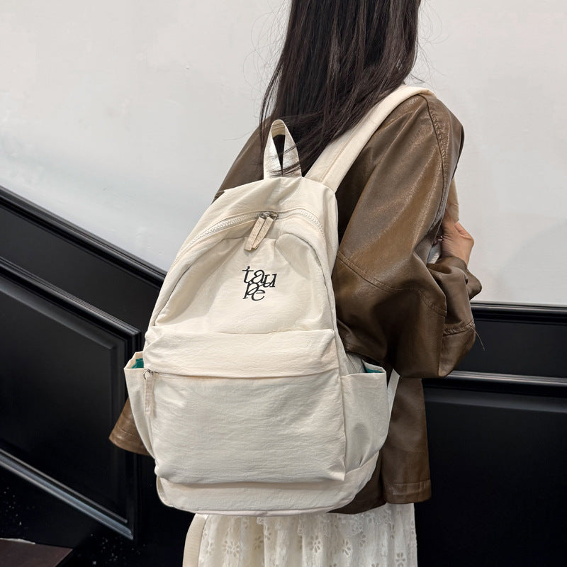 Spring Style High Large Capacity Fashion Plaid Backpacks