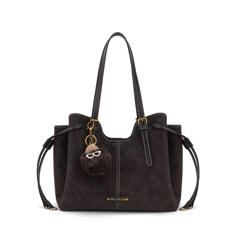 Women's Retro High Sense Portable Fashion Large Women's Shoulder Bag