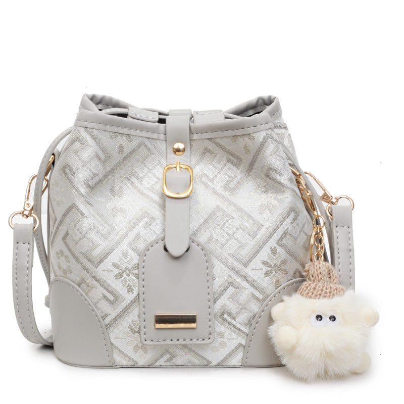 Women's Jin Chinese Style National Light Luxury Women's Shoulder Bag