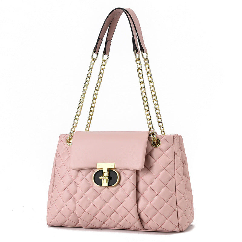 Comfortable Women's Large Rhombus Chain For Handbags