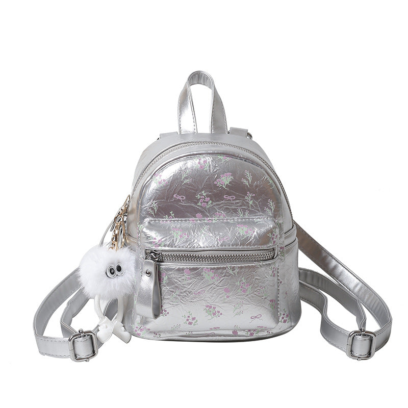 Women's Printed Double Cute Wild Simple Women's Backpack