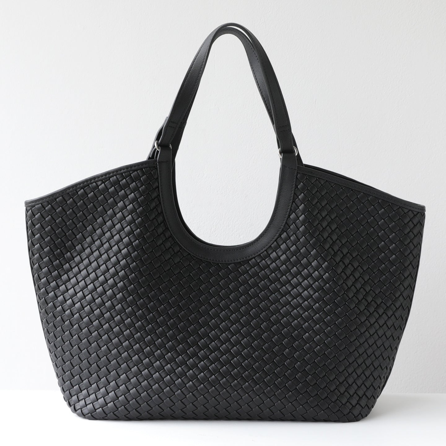 Women's Large Capacity Totes Woven Loose Handbags