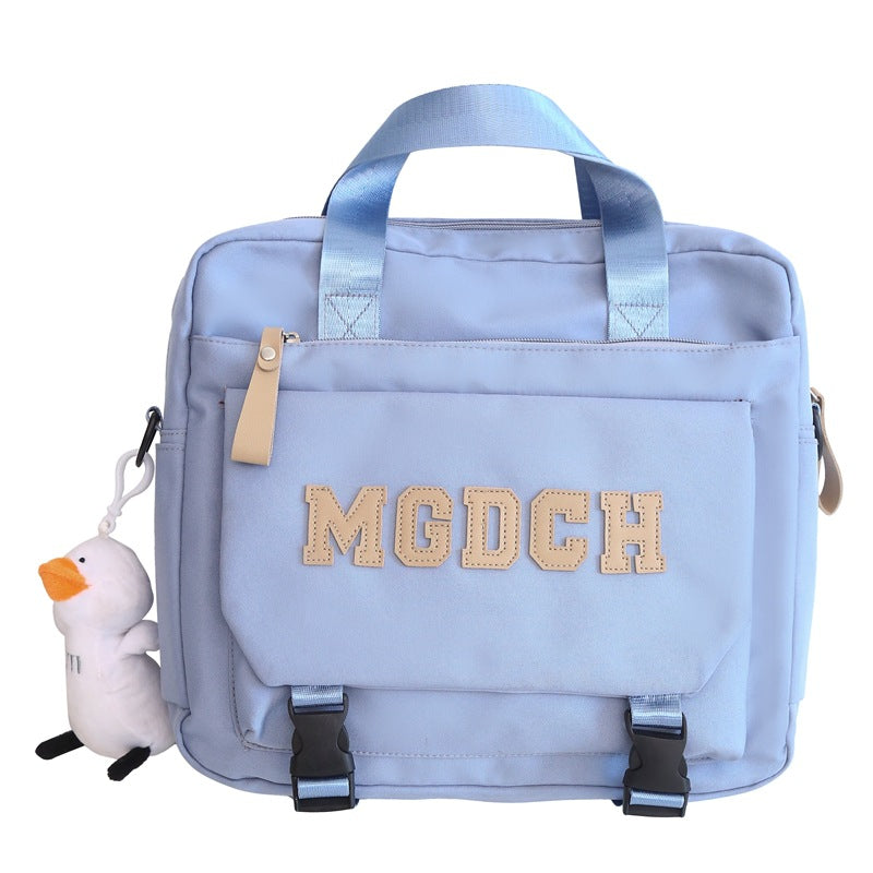 Women's & Men's Large Capacity Junior High Burden Reduction Leisure Backpack