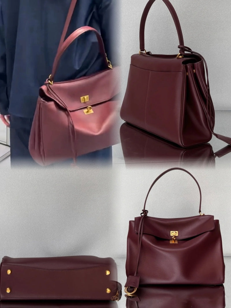 Women's Genuine Leather Underarm Portable High-grade Large Tote Bags