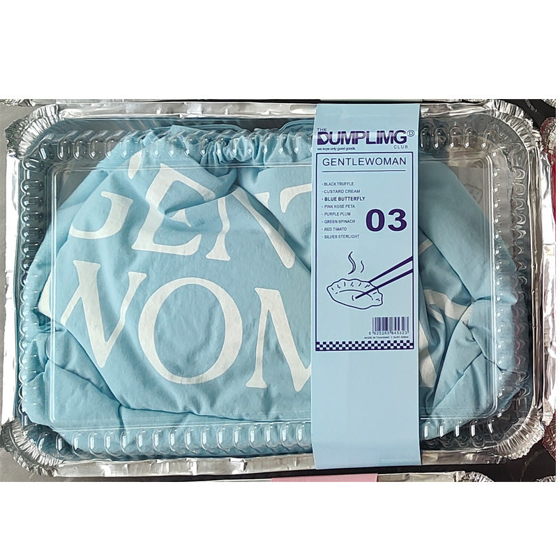 Women's Simple Letter Printing Large Capacity Lady's Underarm Bag